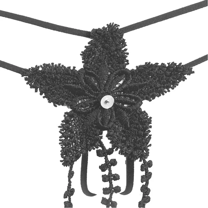 
Tassel flower sexy bra panty sets transparent ladies lingerie set 