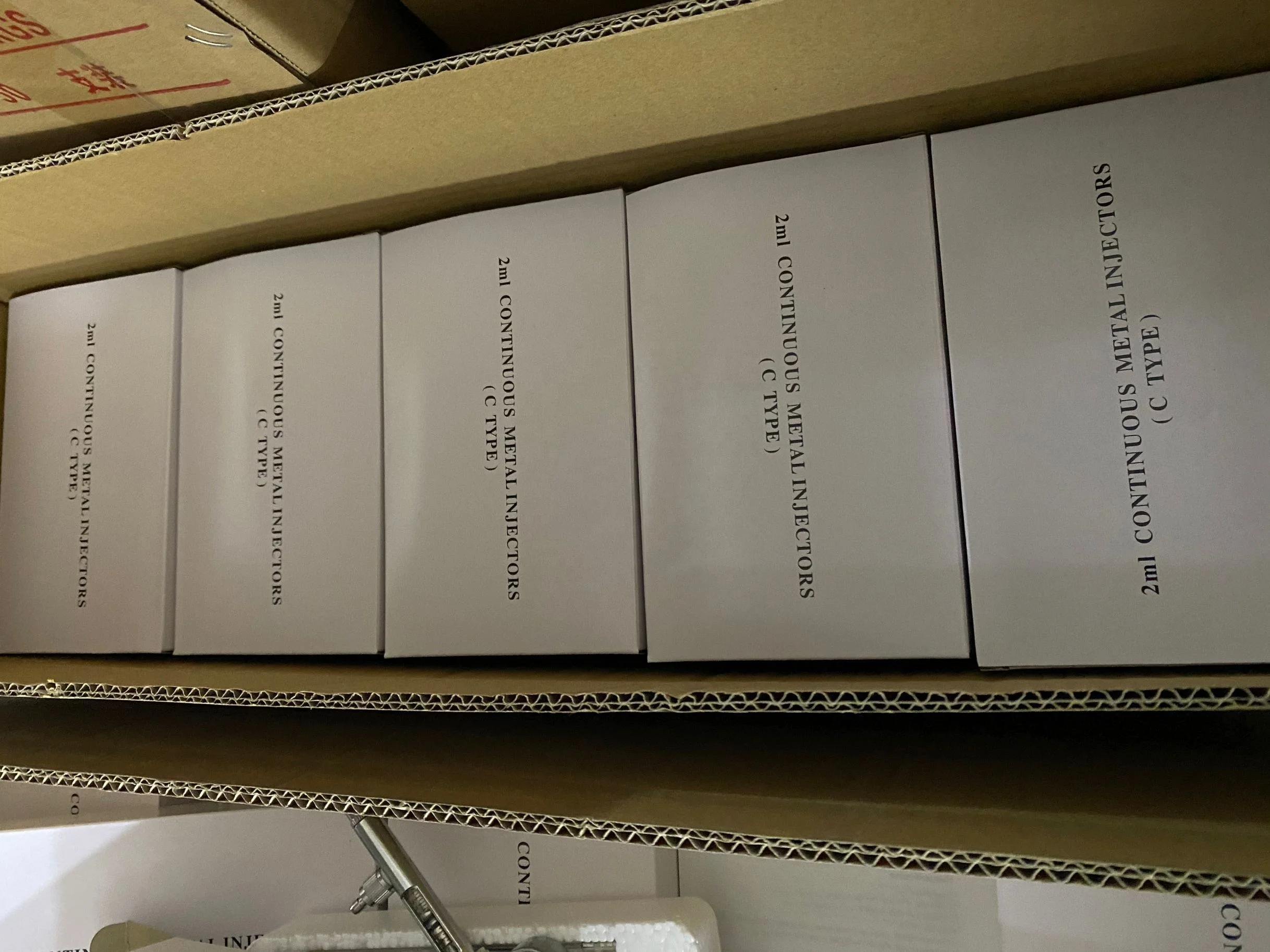 NL104 1ml veterinary syringe high quality brass material automatic continuous injector 1ml-C Continuous injector