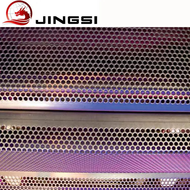 Corrugated Perforated Rond Hole Sheet For Stairways perforated mild steel sheets perforated mild steel sheets