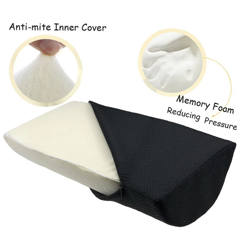 contour orthopedic elderly leg knee foam rest support pillow memory foam orthopedic pillow for legs