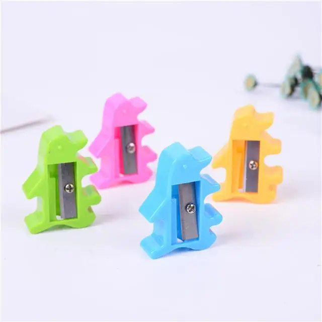 Plastic  Candis Color Mini pencil sharpener Dfferent Shape personalized cosmetic pencil sharpener For Pencil