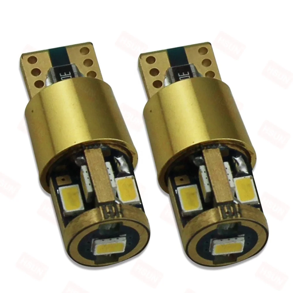 Hsunlamp Лидер продаж CANBUS гирлянда Клин база 194 168 w5w t10 Авто светодиодный