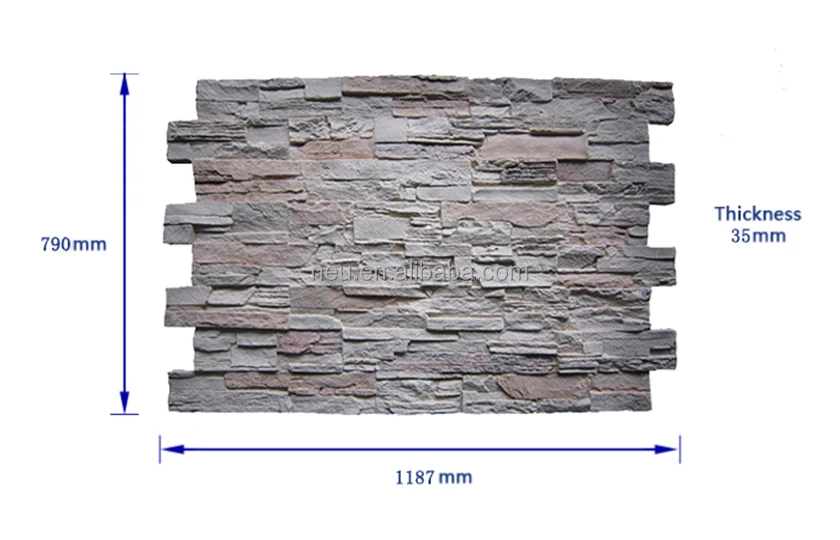 panel light weight mushroom wall mold stone siding other panels facade brick wall finishing faux wall panels Designer