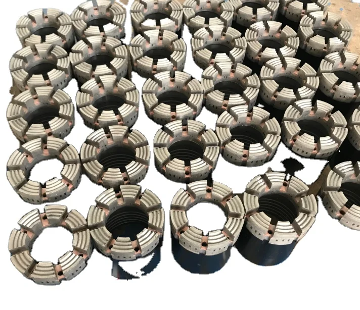 Fast Penetration PDC Drill Bit 8 PDC cutters PCD Coring Bits for Soft/Medium Hard Rock with Long Service Life