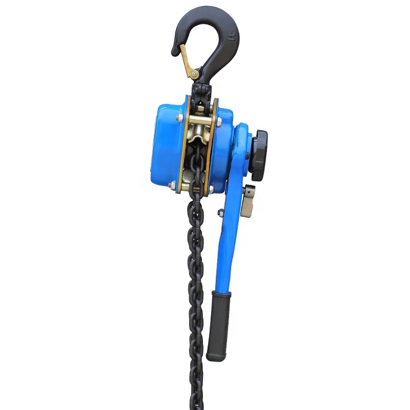 Manual hoist hand winch lever chain block VA Type lever hoist 0.8ton-6ton cheap price mini ratchet lever chain hoist