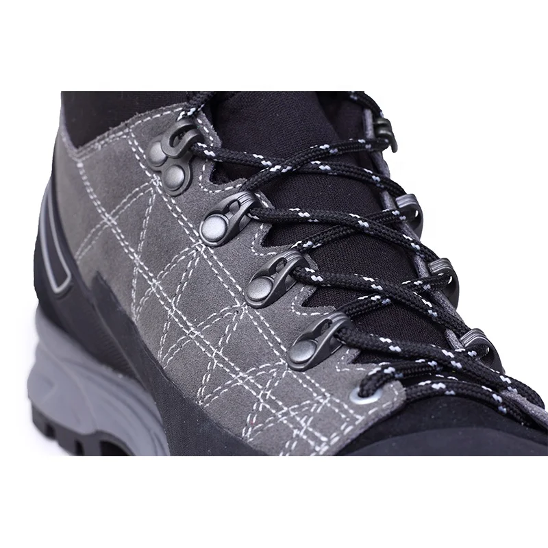 Hanagal 13336 Suede Leather Sympatex Waterproof Wear Resistance Rock High Mountain Trekking Breathable Hiking shoes boots