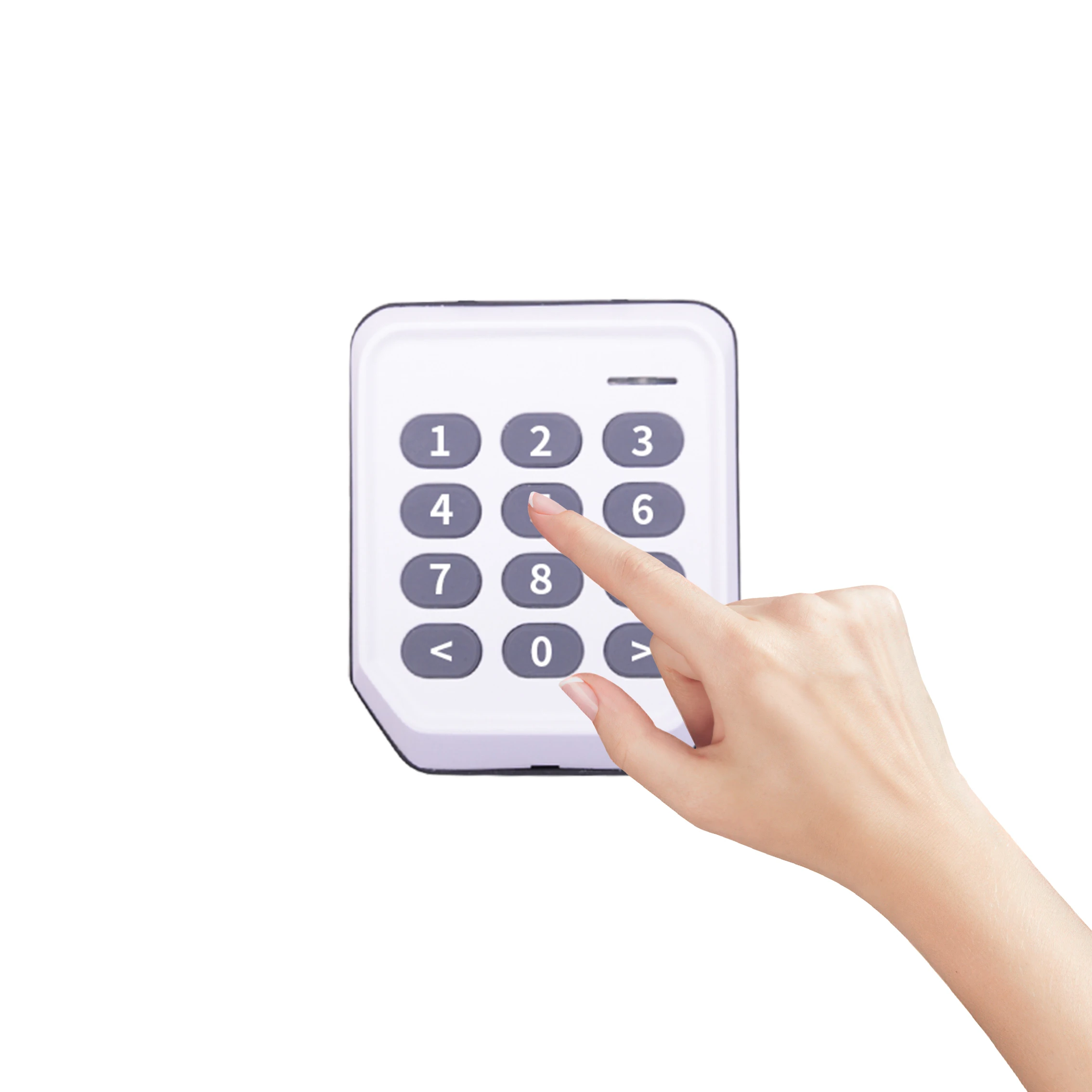 outdoors 8 bits wireless keypad rf remote control switch rolling code 433mhz remote control door opener gate switch