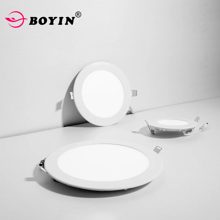 Good Quality High Lumen 3w 4w 6w 9w 12w 15w 18w 24w Recessed Mounted Led Ceiling Panel Light