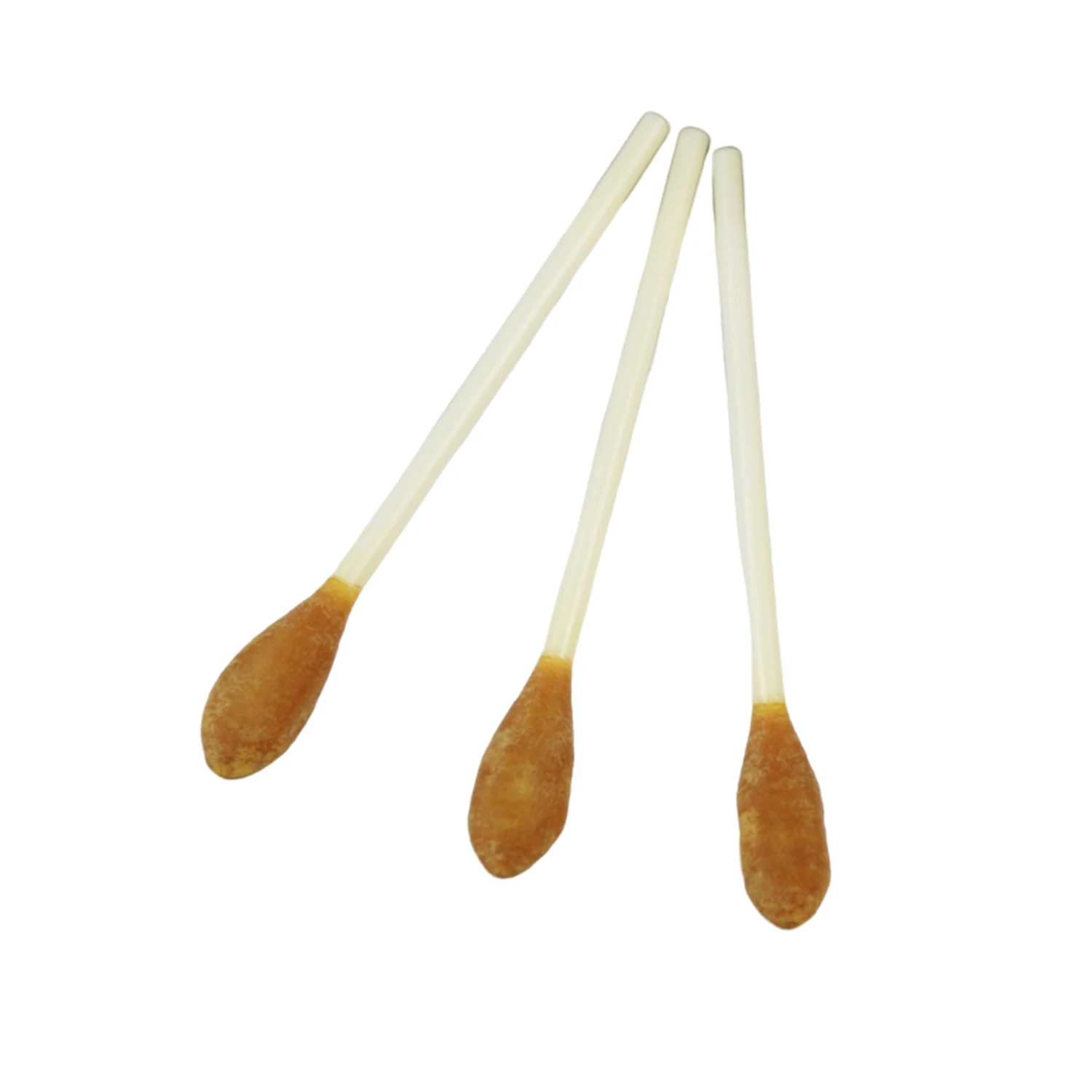 Povidone Iodine Swabsticks Convenient Antiseptic to Ensure Skin Preparation Brown 3 Swabsticks Per Foil Packet