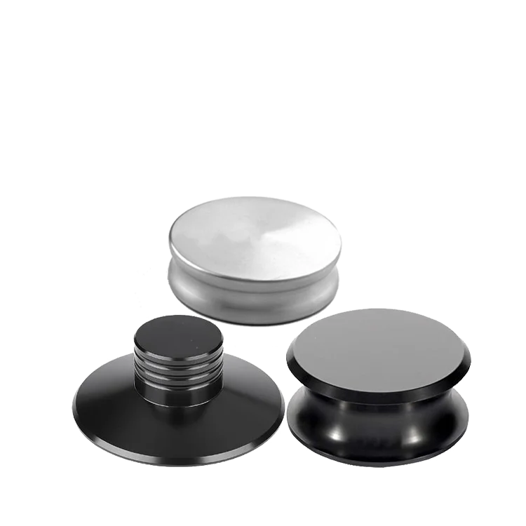 Custom Manufacture Aluminum turntable clamp LP vinyl record weight stabilizer