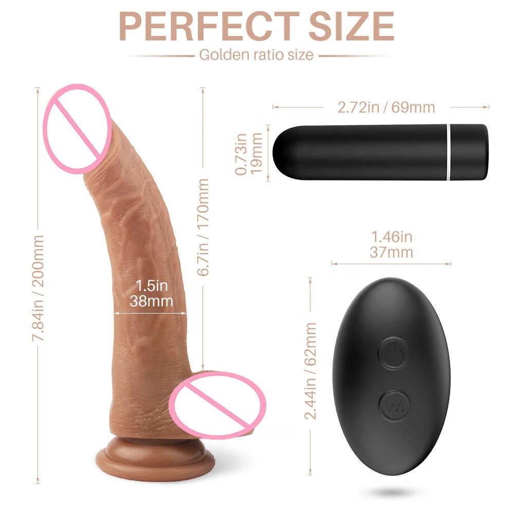 S-hande Wholesale Realistic Big Dildo Vibrator For Women Thrusting Dildo Vibrator For Women 12 Inch