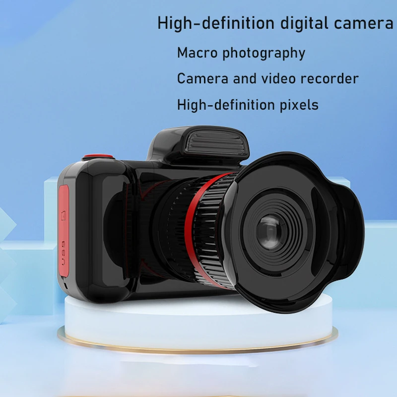 D31 New Model Digital Camera 360 Rotate Lens 26MPX MP3 Video Child DSLR Camera Hd Video Selfie Kids Cameras