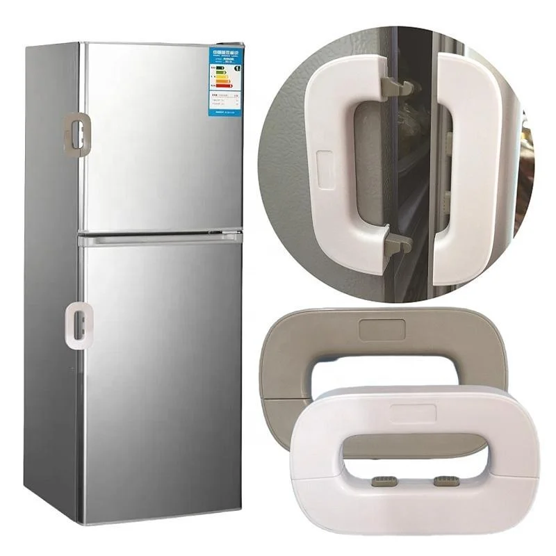Home Refrigerator Fridge Freezer Door Lock Catch Toddler Kids Child Cabinet Locks Baby Safety Child Lock