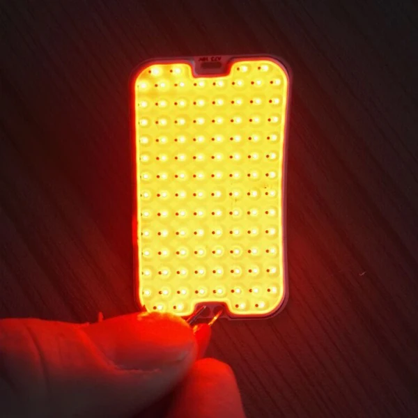 IHY Manufacturer Custom cob FPC 0.2mm 16v 4w Flexible PCB Red LED Chip COB Board for Bike Rear Light