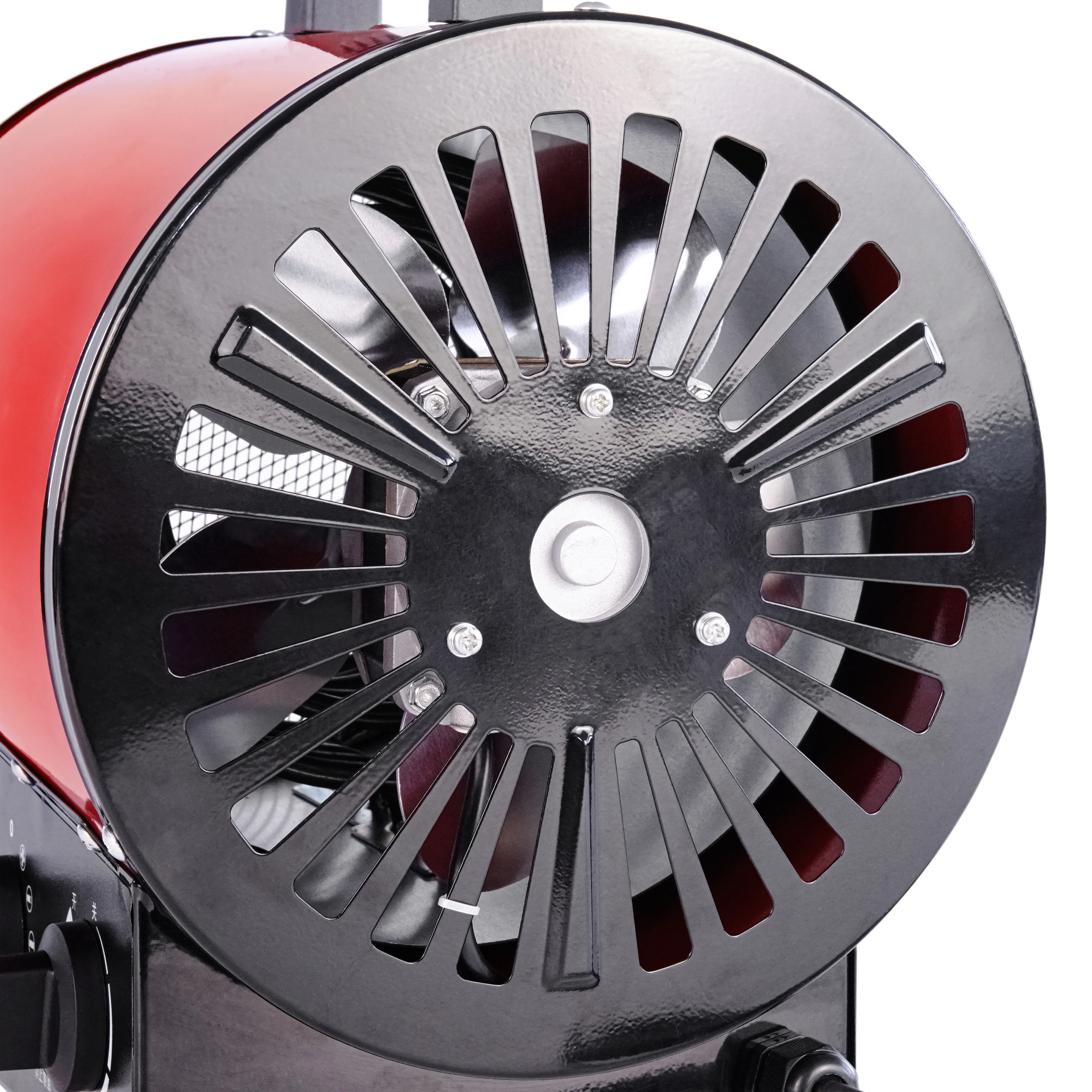 220-240v small red 3kw electric greenhouse fan heaters with CE certificate