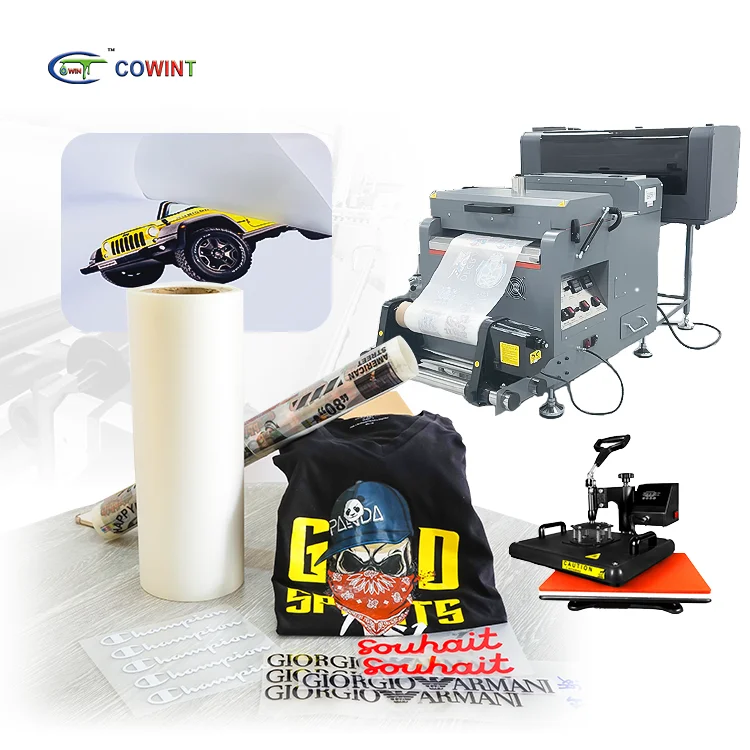 Cowint high quality sports shirt 60cm dtf tee shirt printer machine with xp600