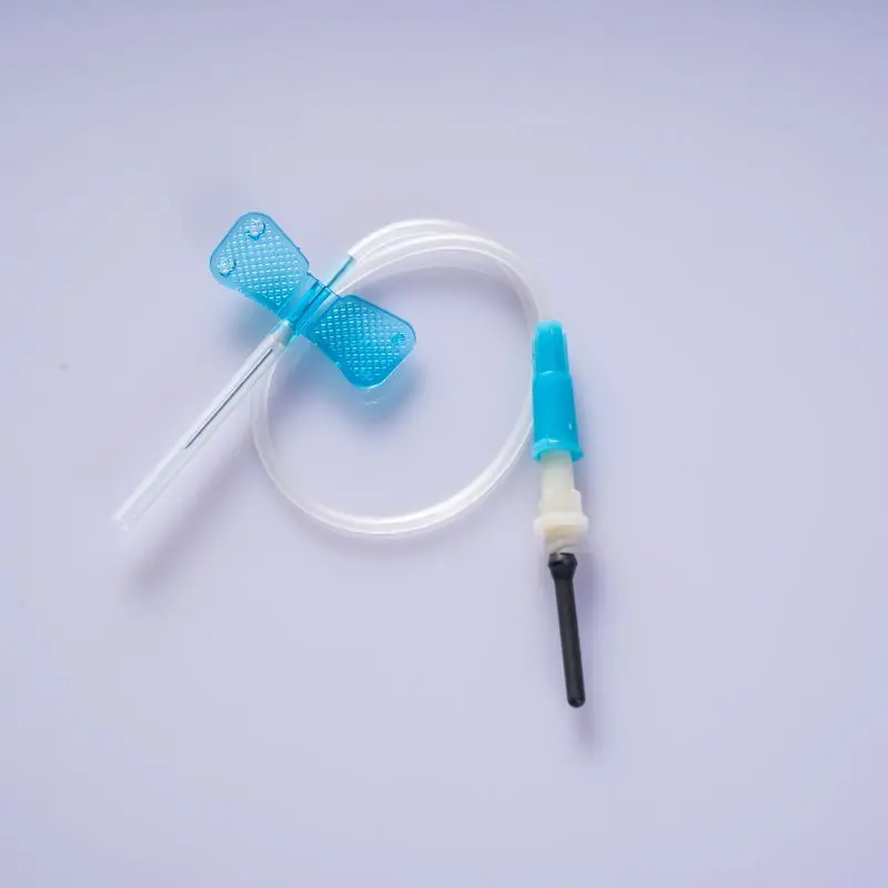 Disposable Butterfly Needles; venous blood collection; 23G Blue