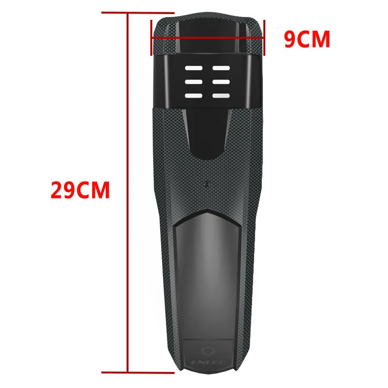 Bicycle hard shell fender Bicycle accessories mountain bike extended front and rear fender riding equipment bike mudguard