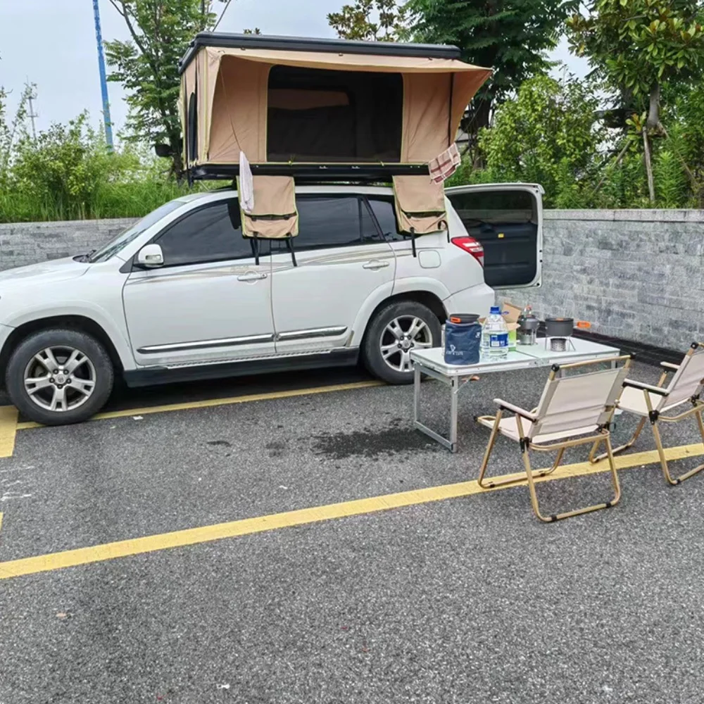 4 Season  Oem  Rooftop Tent Foldable Soft Car Camping 4x4 Truck Camping Top Roof Tent For Sale