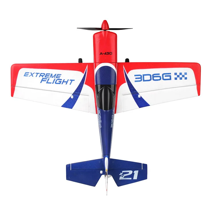 2 4G бесщеточный RTF самолет 43 см WL A430 RC вертолет JET