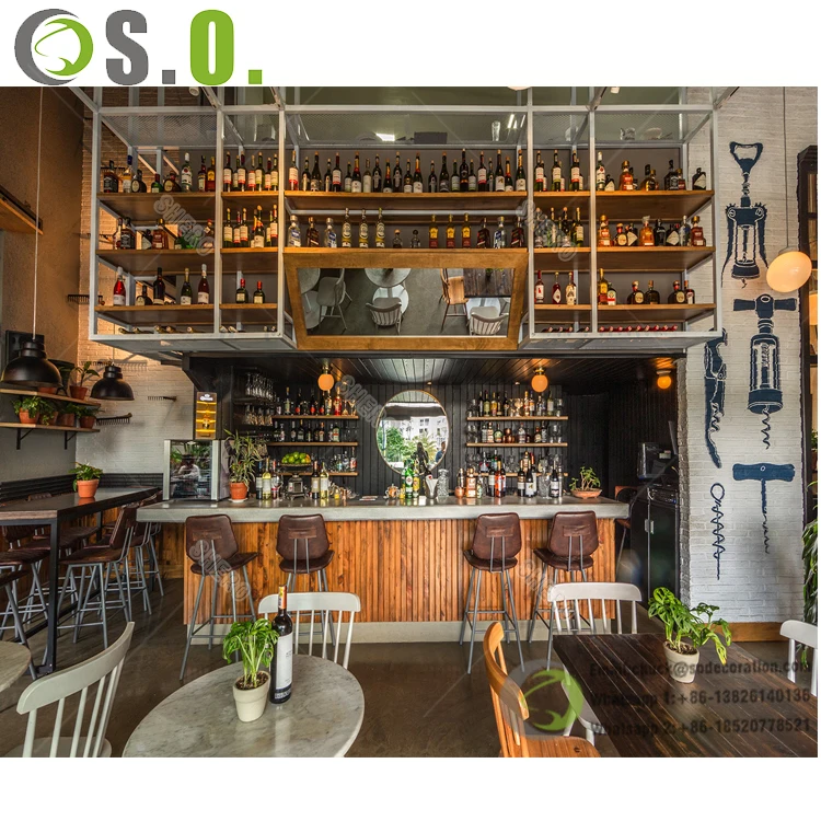 High End Commercial Coffee Bar Retail Display Coffee Shop Interior Design Modern Coffee Shop Counter Design