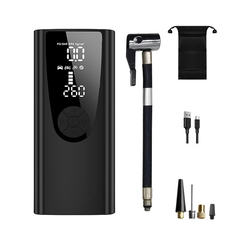 New Design Multifunctional Airpump Electric Air Pump Tire Inflator Portable Car