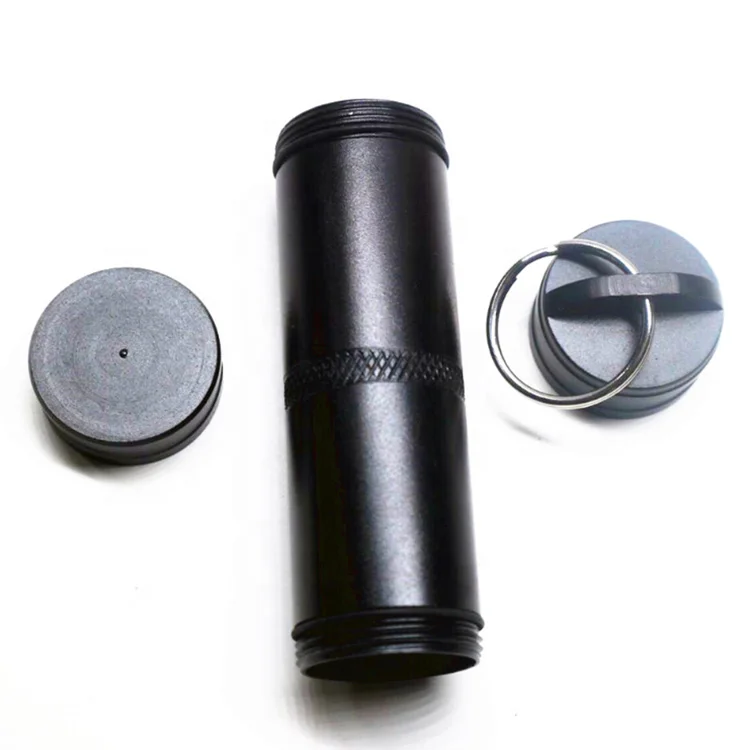 Multi-function aluminum alloy tank medicine box,survival case container for first aid