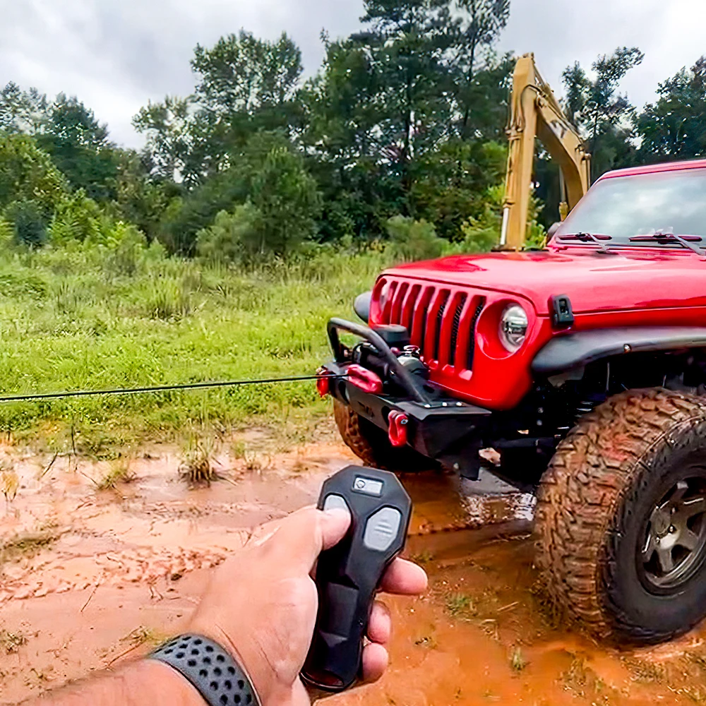 4x4 Лебедка для восстановления 15000lb электрическая лебедка 13500lbs jeep