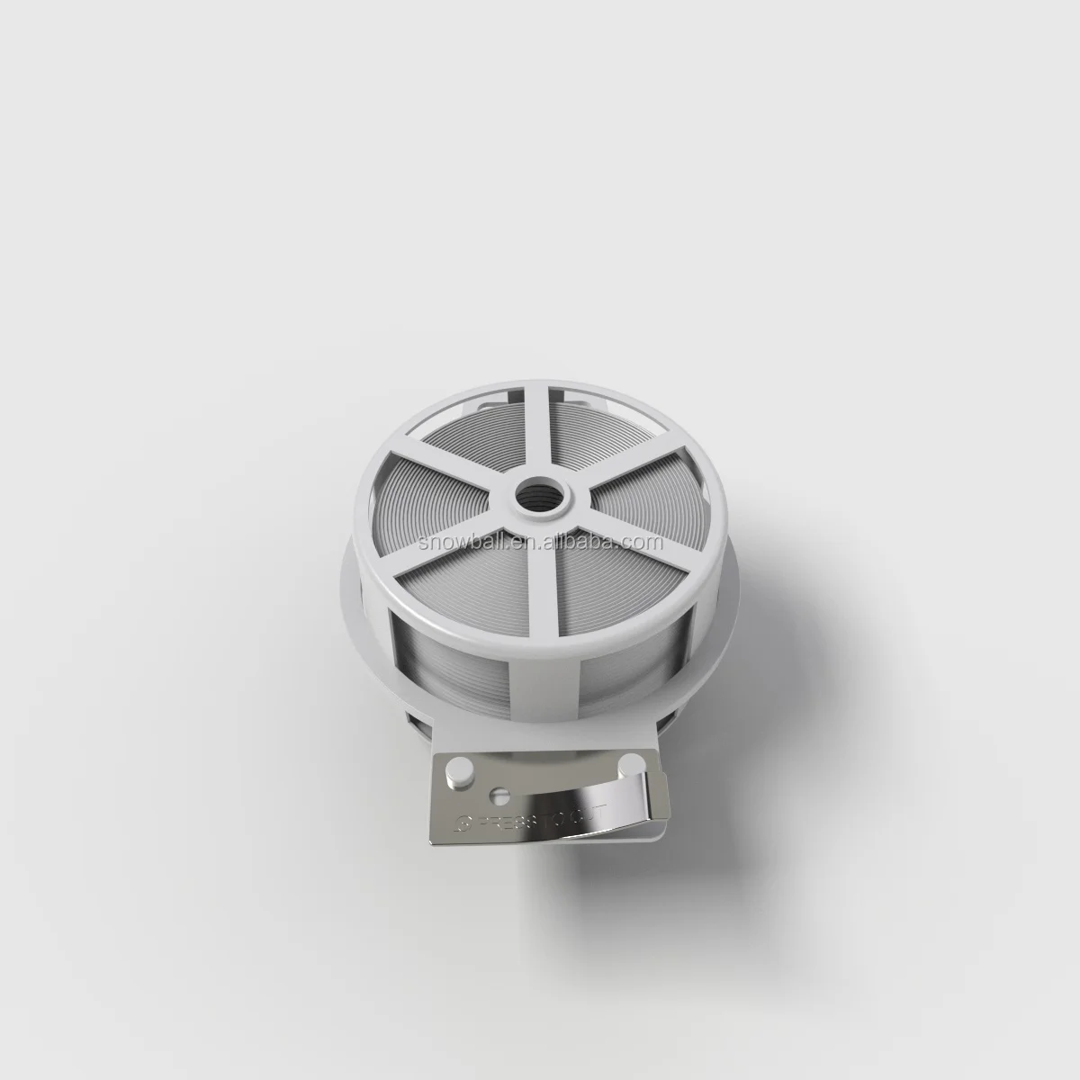 100m plastic pe/pvc twist tie roll spool with cutter garden tool twist tie