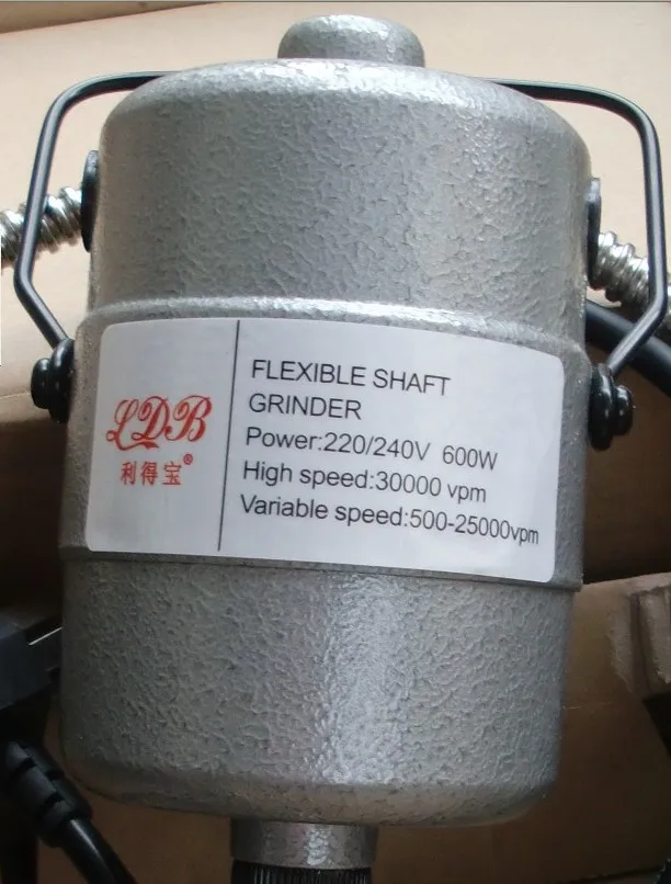 Good Quality  Jewelry Hanging Motor Flexible Shaft Carver / Grinder