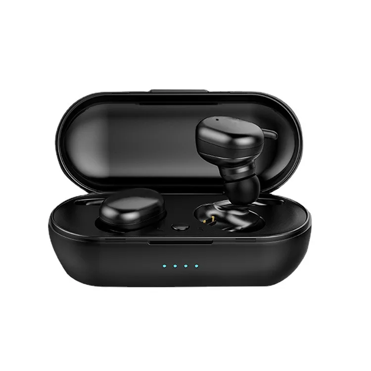 High quality   earbuds Wireless 5.0 Earphone Touch Control  TWS4 sports headset 5.0 touch headset Y30