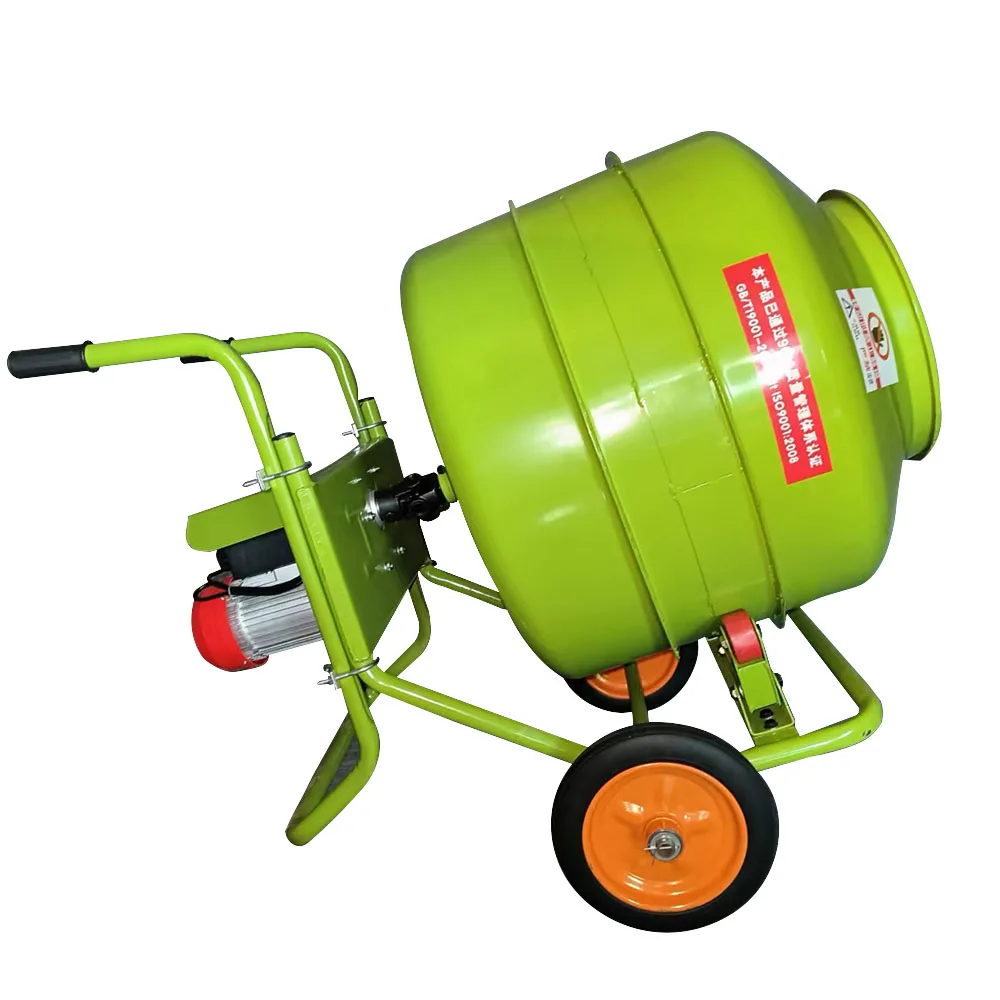 High Quality Mini Portable Concrete Mixer Machine Mini Portable Electric Power Concrete Cement Mixer Machine For Sale