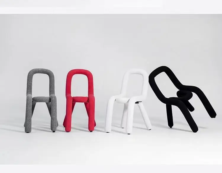 DISHI Nordic Modern Living Room Creative Special Shaped Children Funky Chair Lounge Relax Furniture Accent Chairs