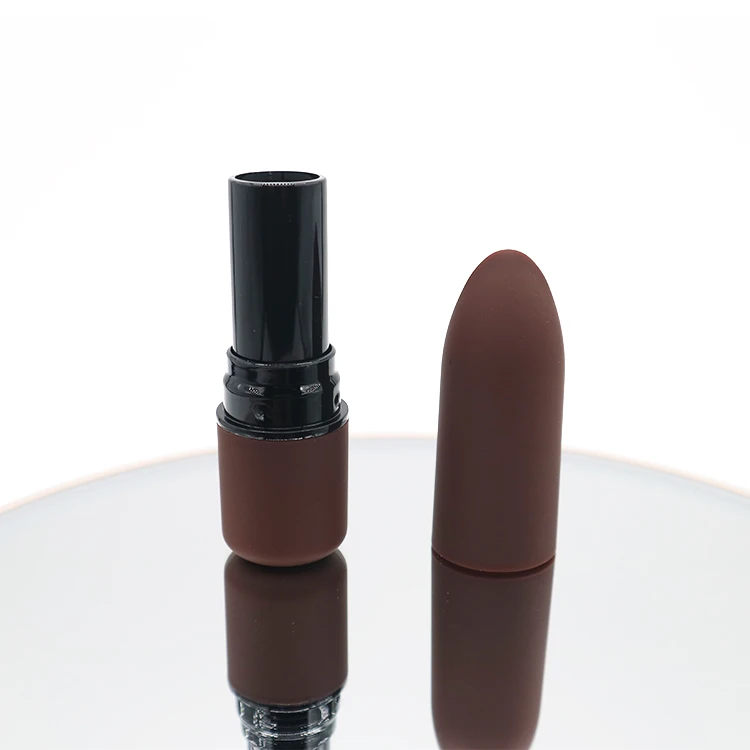 ZHENHAI Custom round lipstick tube Luxury matte