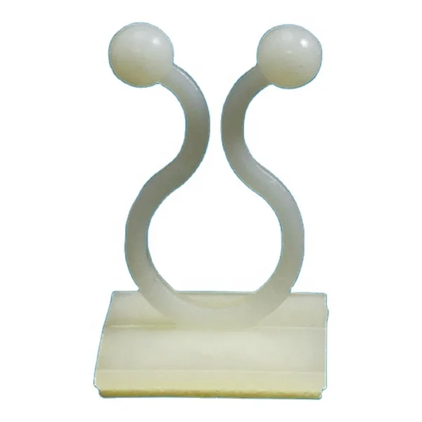 plastic adhesive adjustable wire rope mounting clips  electric  cable clamp