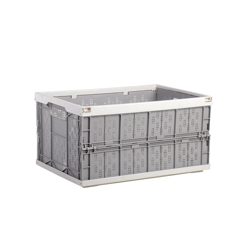 Colorful Custom Plastic Foldable Storage Basket Folding PP Container For Toys Home