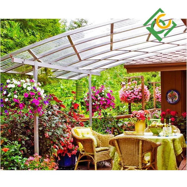 Polycarbonate awnings sunshade deck balcony awning details