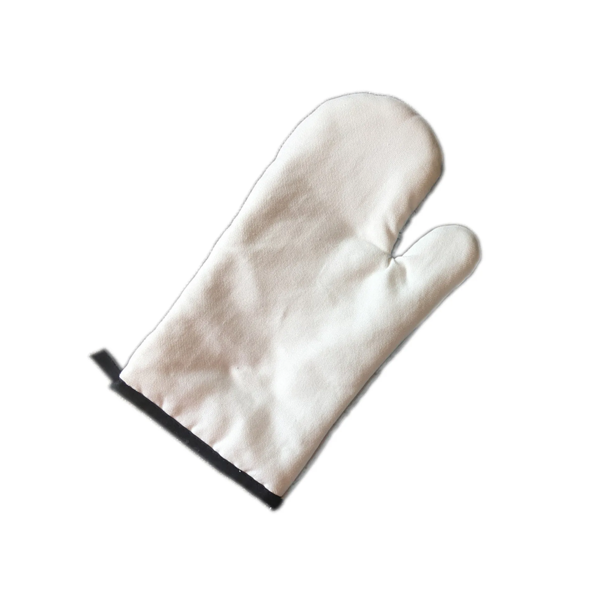 Sublimation blank Linen Fabric pot holder polyester surface mat pad heat insulation mats Heat-resistant Mitt Double