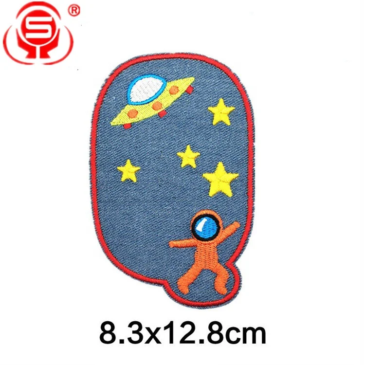 
High-quality Embroidered Sew or Iron-on Patch for Clothing Accessories 