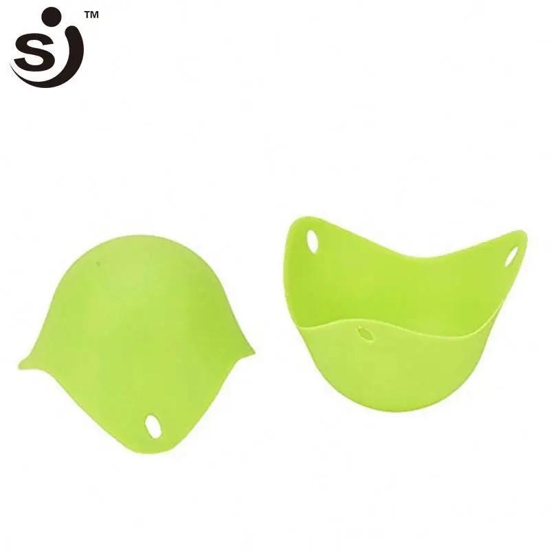Hot Selling BPA Free Microwave Oven Safe Silicone Egg Poacher Pan