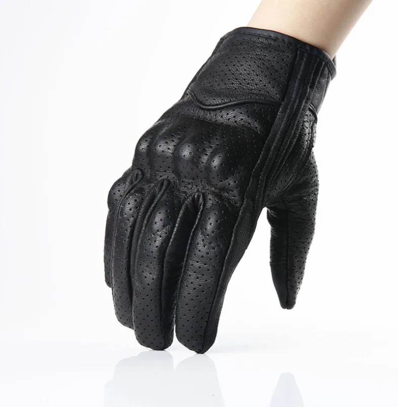 Оригинальные защитные перчатки из натуральной овечьей кожи, тактические уличные дышащие мотоциклетные спортивные перчатки из кожи