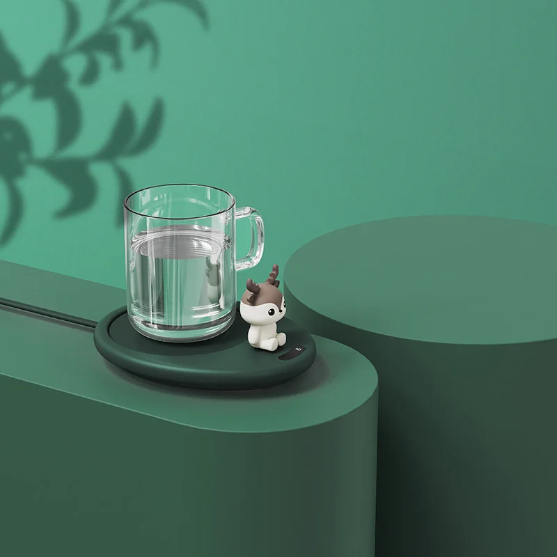 Portable usb electric tea coffee cup warmer heater