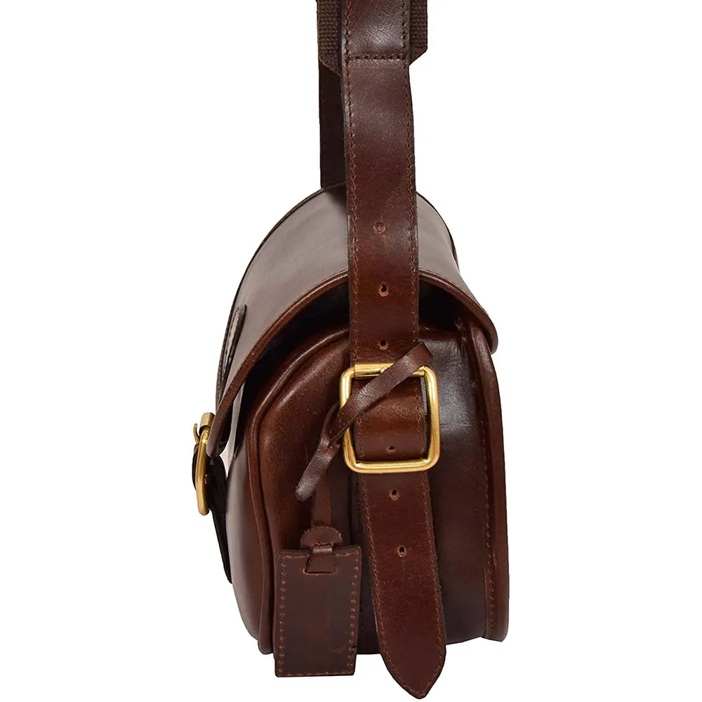 Leather cartridge bag hunting outdoor shotgun cartridge bag double ammo In Bulk Made In Pakistan