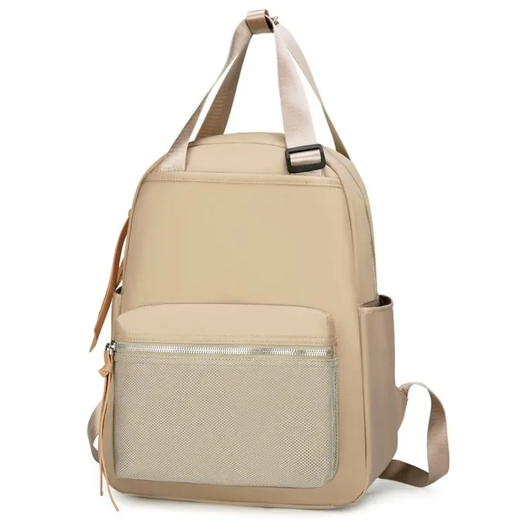 Leisure Waterproof Travel Girl Student Laptop Cute School  High-end Zipper Fashion Women Leather Backpack