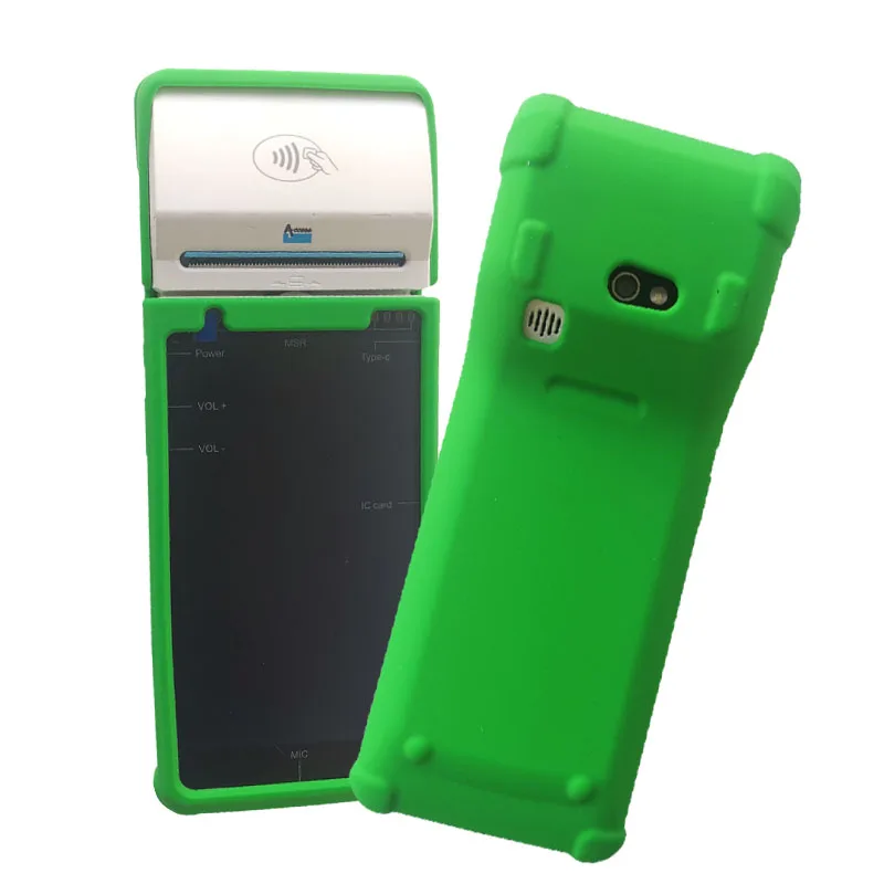 For FeiTian F20 pos machine silicone case pdq machine payment terminal silicone protective case