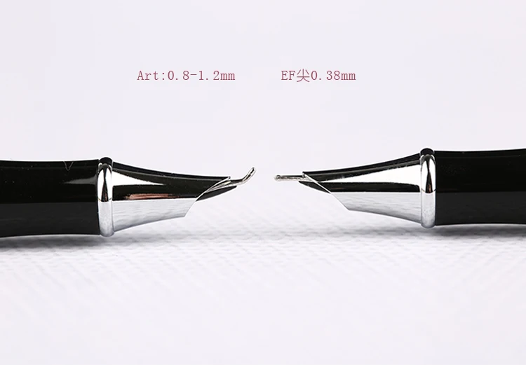 MAJOHN-xingzhi fountain pen nib set  EF0.38mm  artist 0.8-1.2mm  Adult students writing and practicing calligraphy made in China