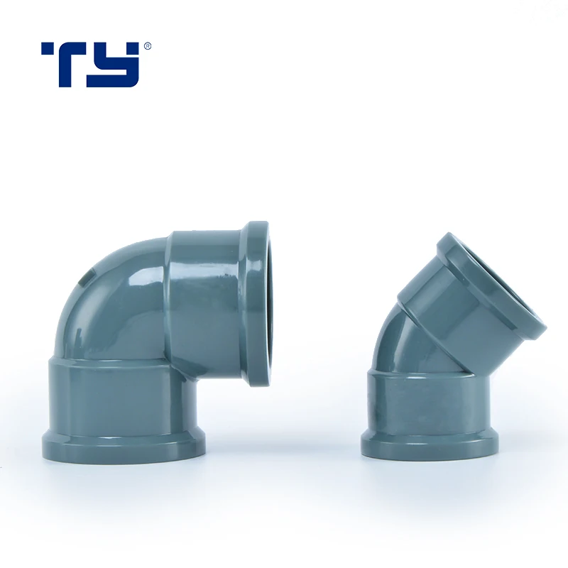 PVC-U Plastic Welded Pressure Pipe Tube Fittings NBR5648 Reducing Socket