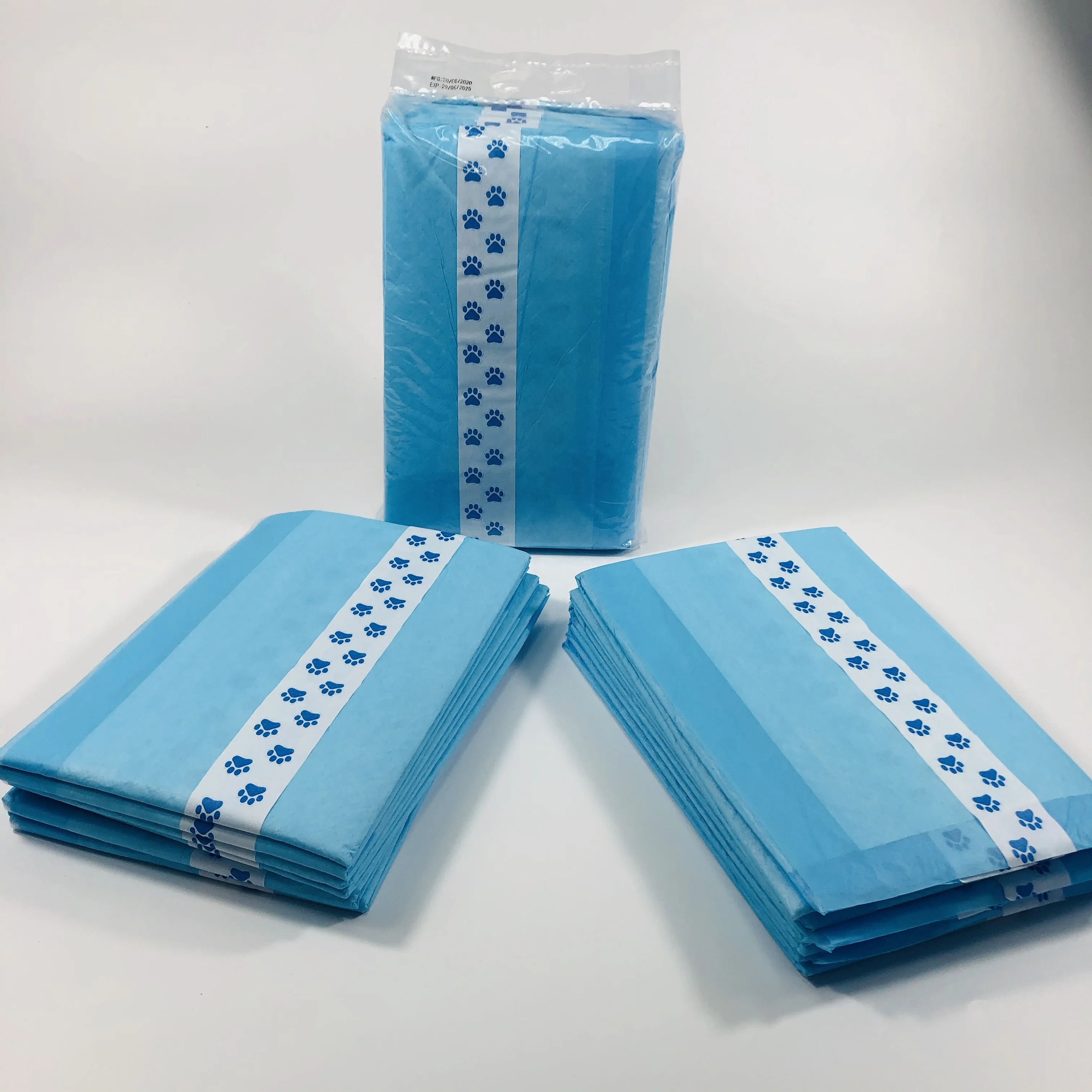 Wholesale Unscented Pet Pad Disposable Training Puppy Pads with Adhesive Tape