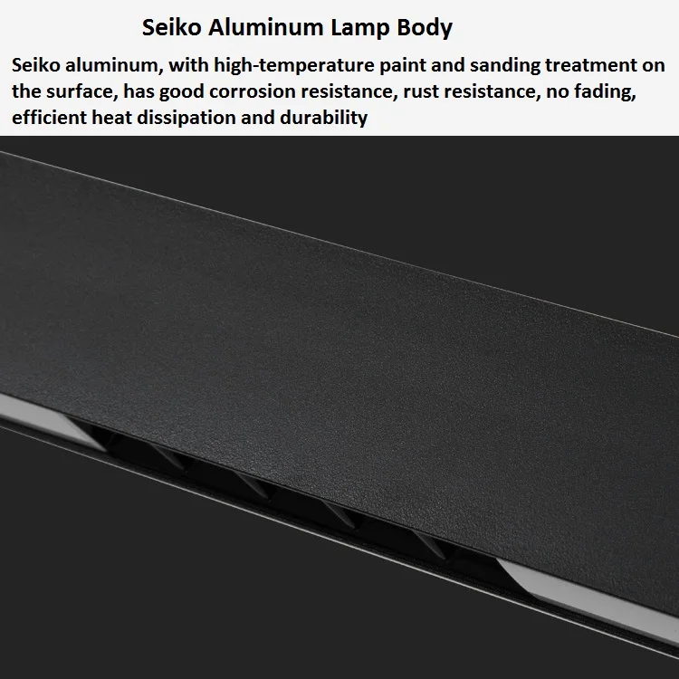 High Quality Aluminum Profile Tube 20w 600mm Anti Glare Suspended Lamp Linkable Linear Led Pendant Light