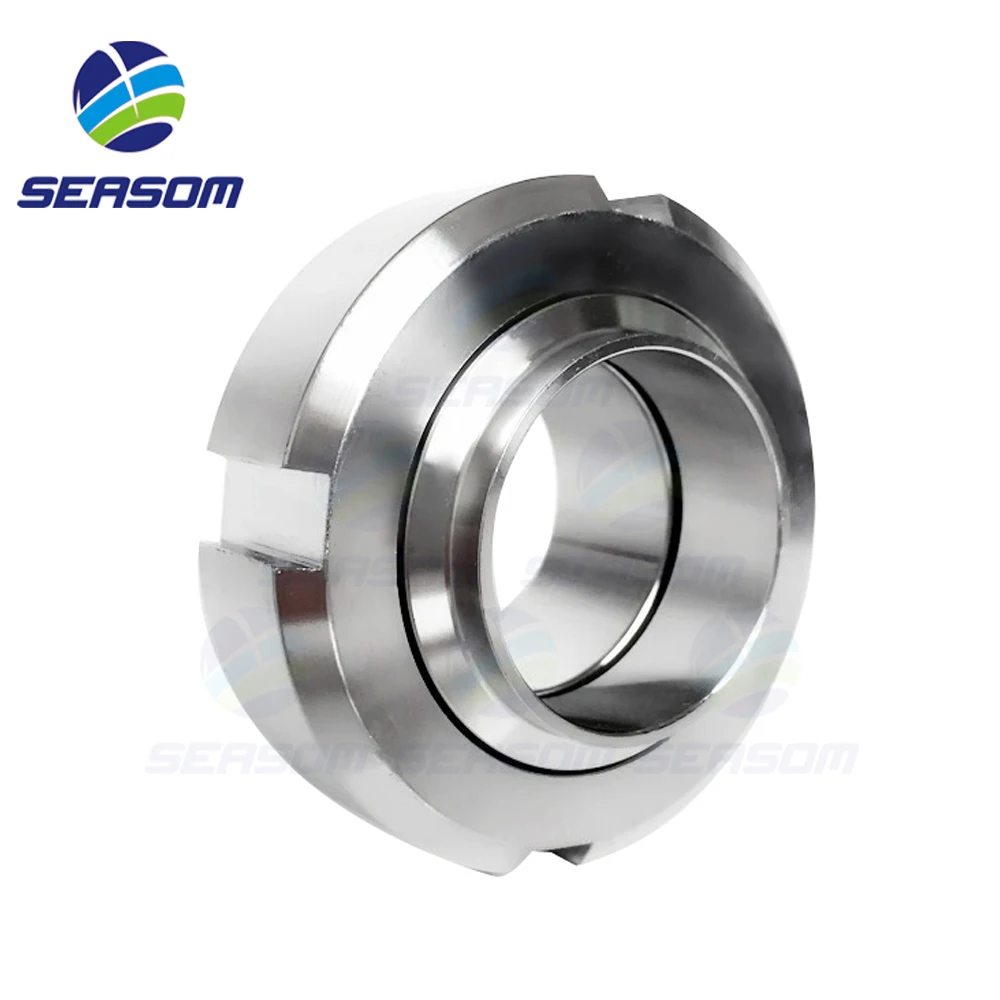 SEASOM For Milk Aseptic Ss Couplings Sms Standard Flexible Pipe Union